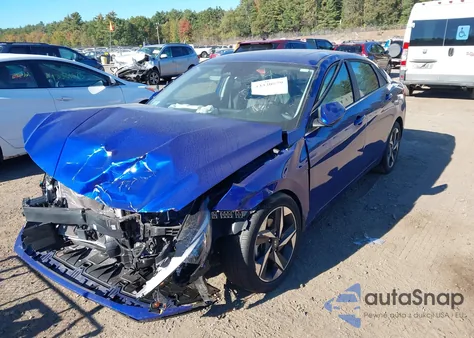 2023 Hyundai Elantra Limited from USA, damaged, VIN KMHLP4AG1PU506754